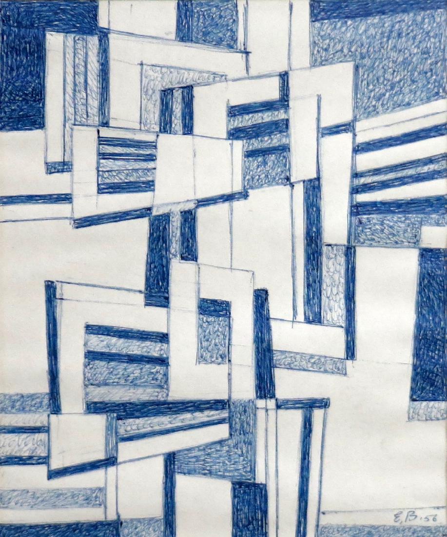Emil Bisttram work on paper (1 of 2)