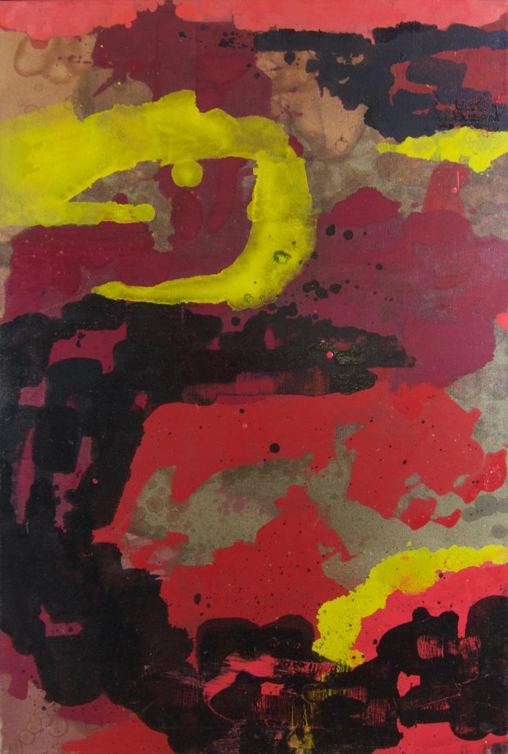 Erle Loran, abstract expressionist oil painting (1 of 2)