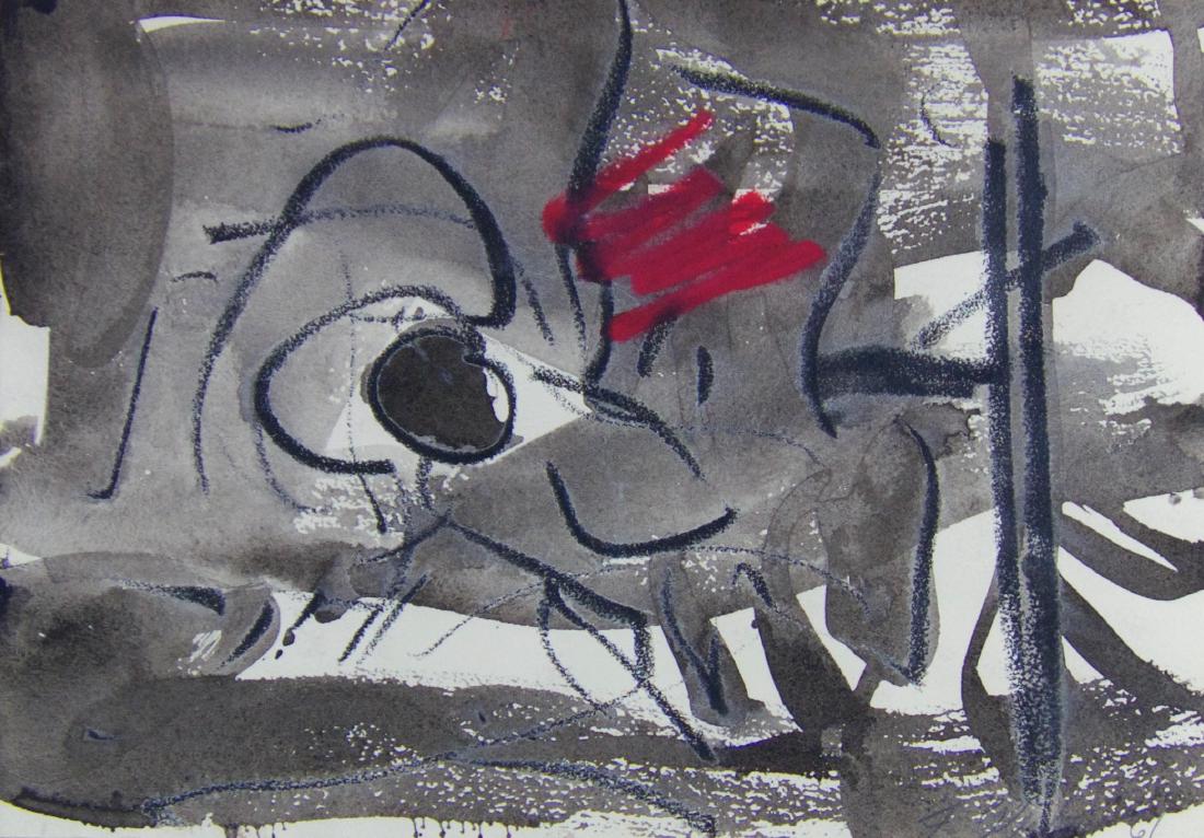 Francis Celentano, early work on paper (1 of 1)