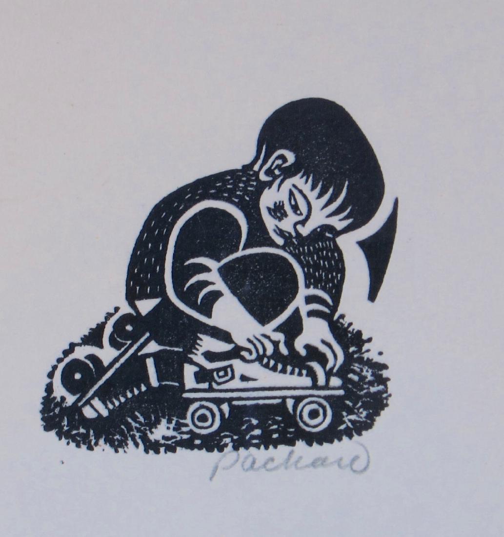 Woodcut by Emmy Lou Packard (1 of 2)