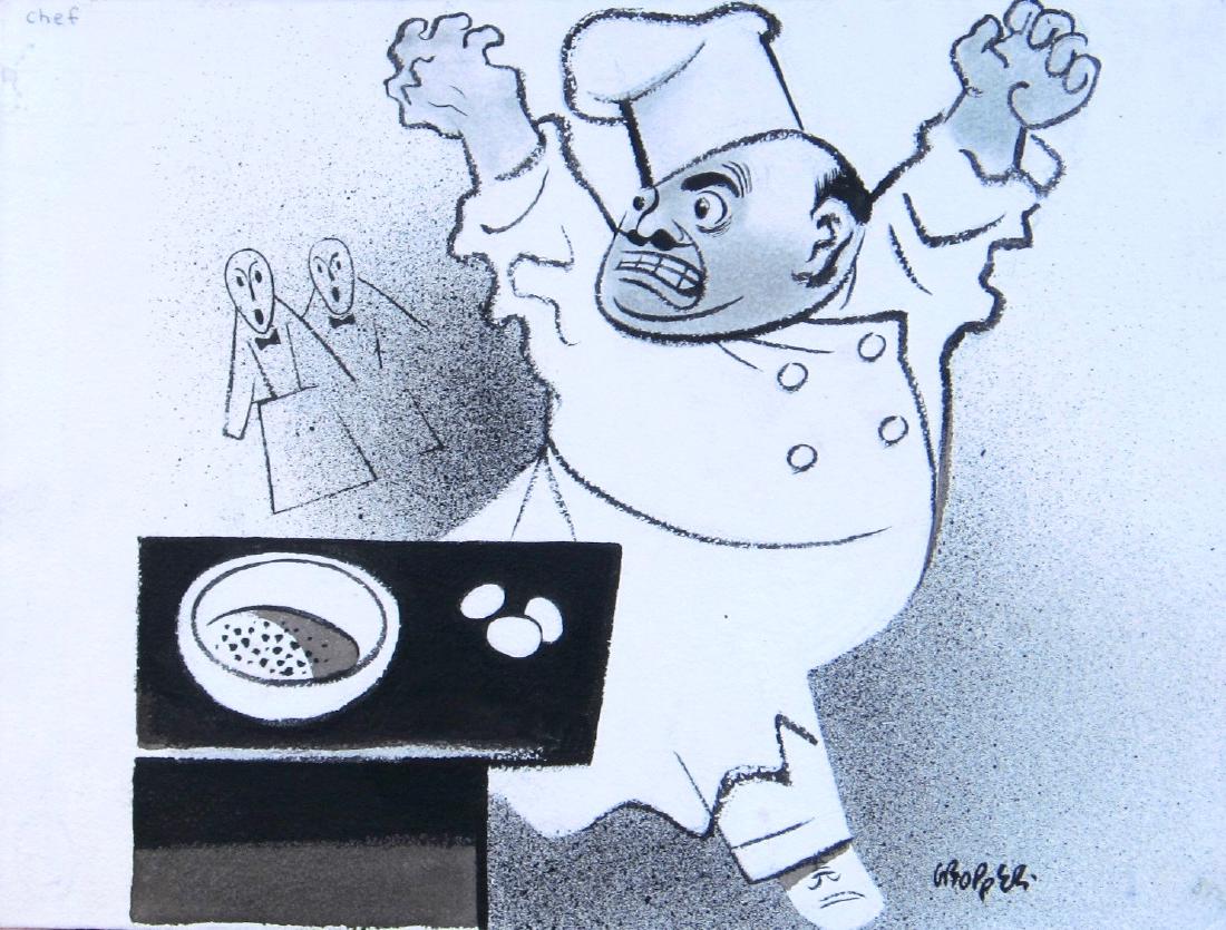 William Gropper, original Vanity Fair illustration (1 of 6)