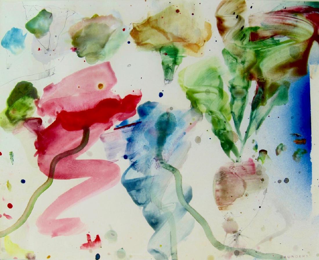 Raymond Saunders abstract painting (1 of 6)