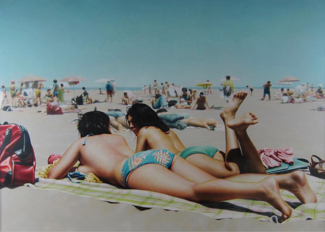Hilo Chen, photorealist painting - 1977 (1 of 1)