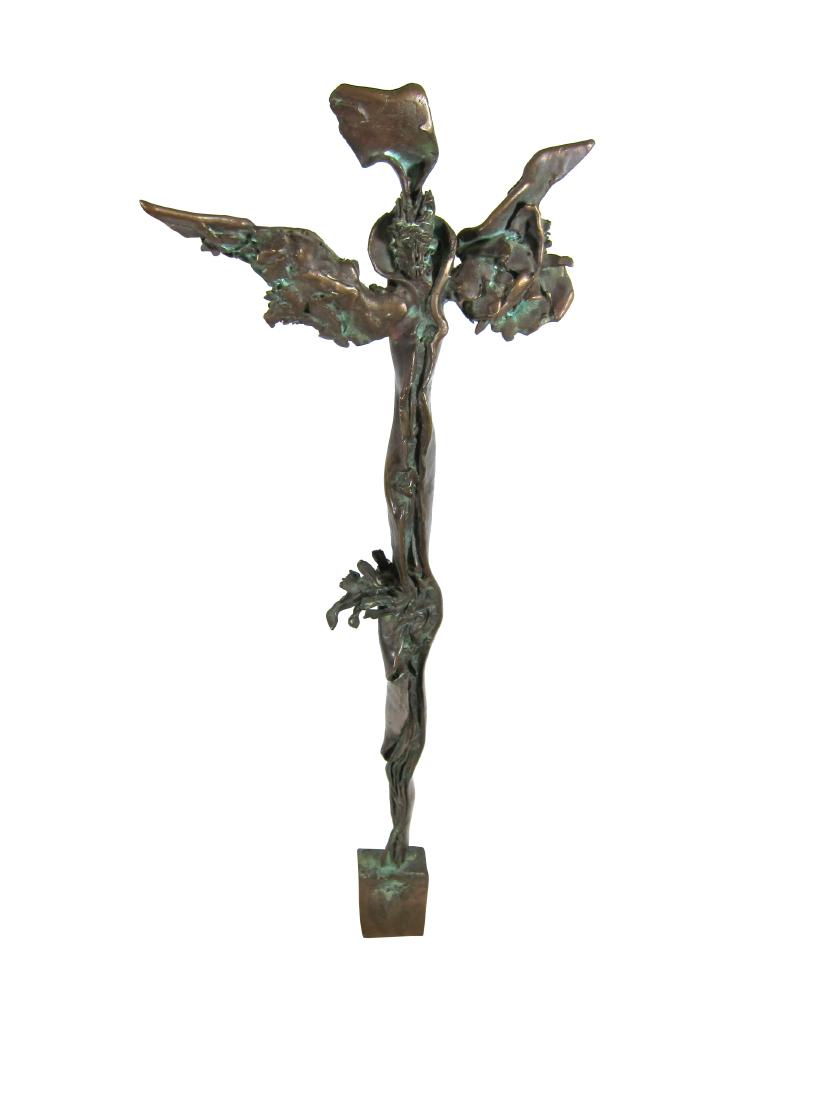 Large abstract sculpture by Robert Dhaemers (1 of 8)