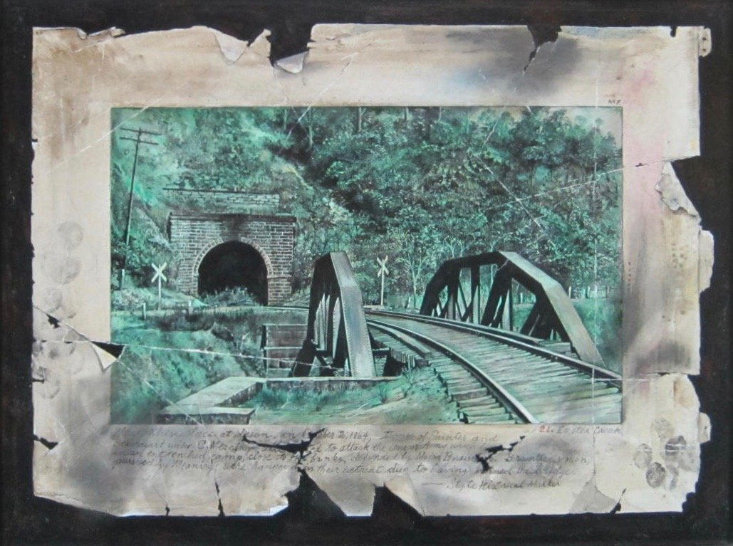 Michael Flanagan - Trompe L'oeil Painting (1 of 3)