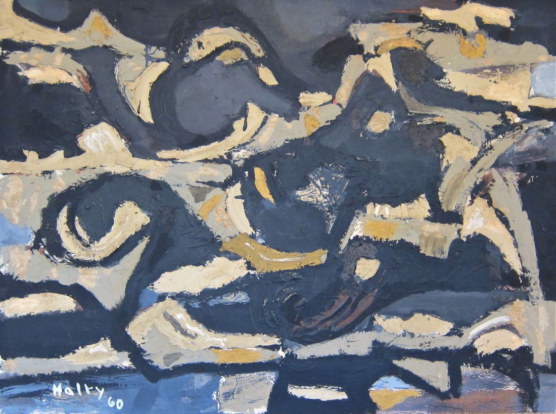 Carl Holty Oil Painting (1 of 7)