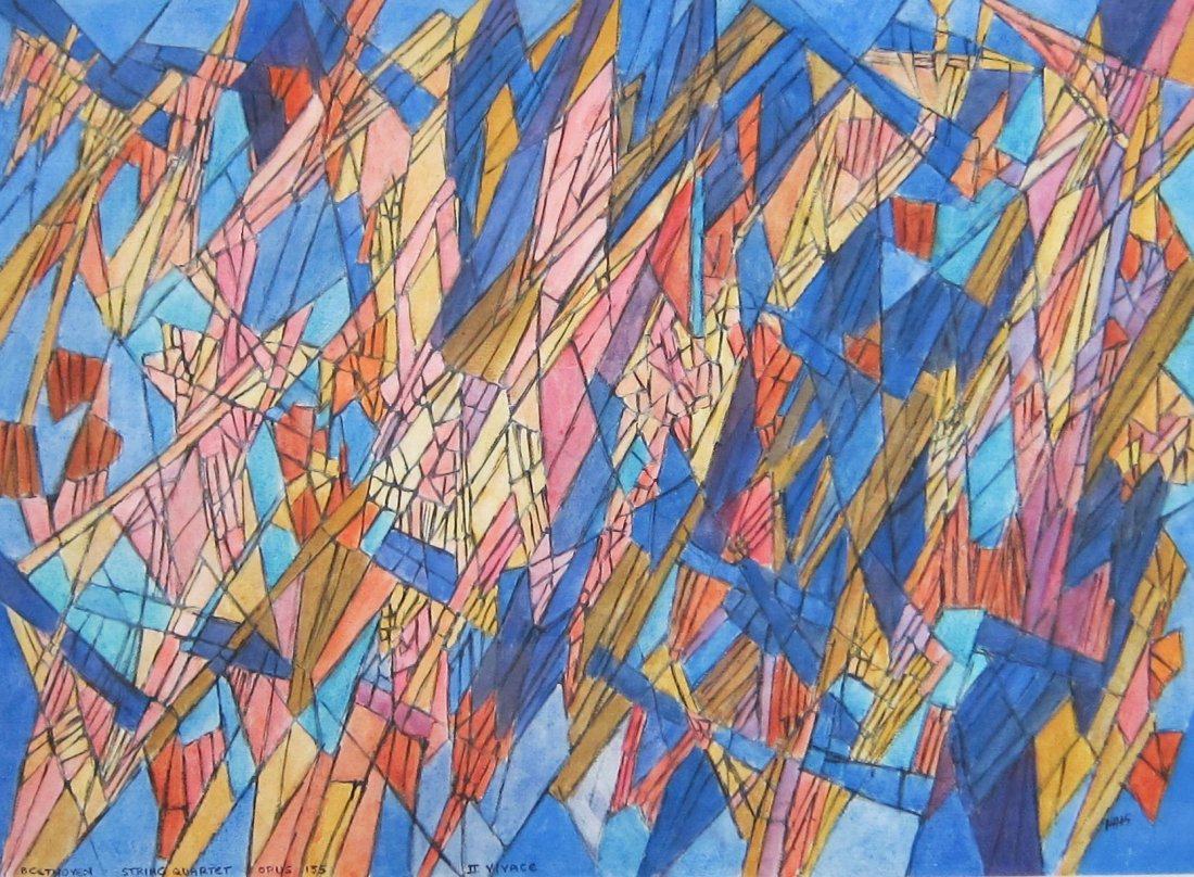 Hildegarde Haas 'Beethoven - String Quartet... Vivace' (1 of 3)