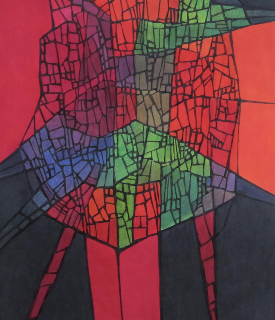 Hildegarde Haas Abstract Painting (1 of 3)