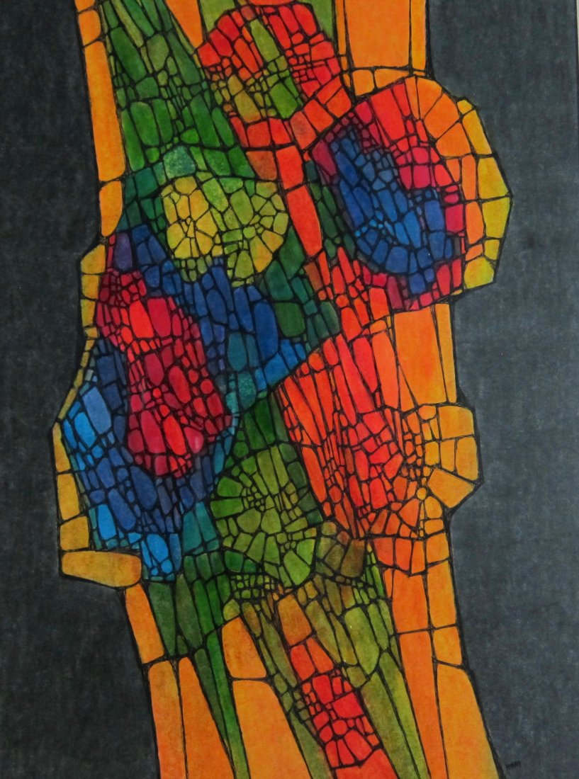 Hildegarde Haas Abstract Painting #25 (1 of 3)