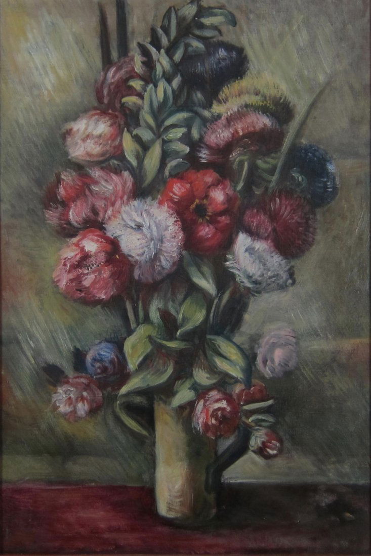 1930s Still Life Oil Painting (1 of 2)