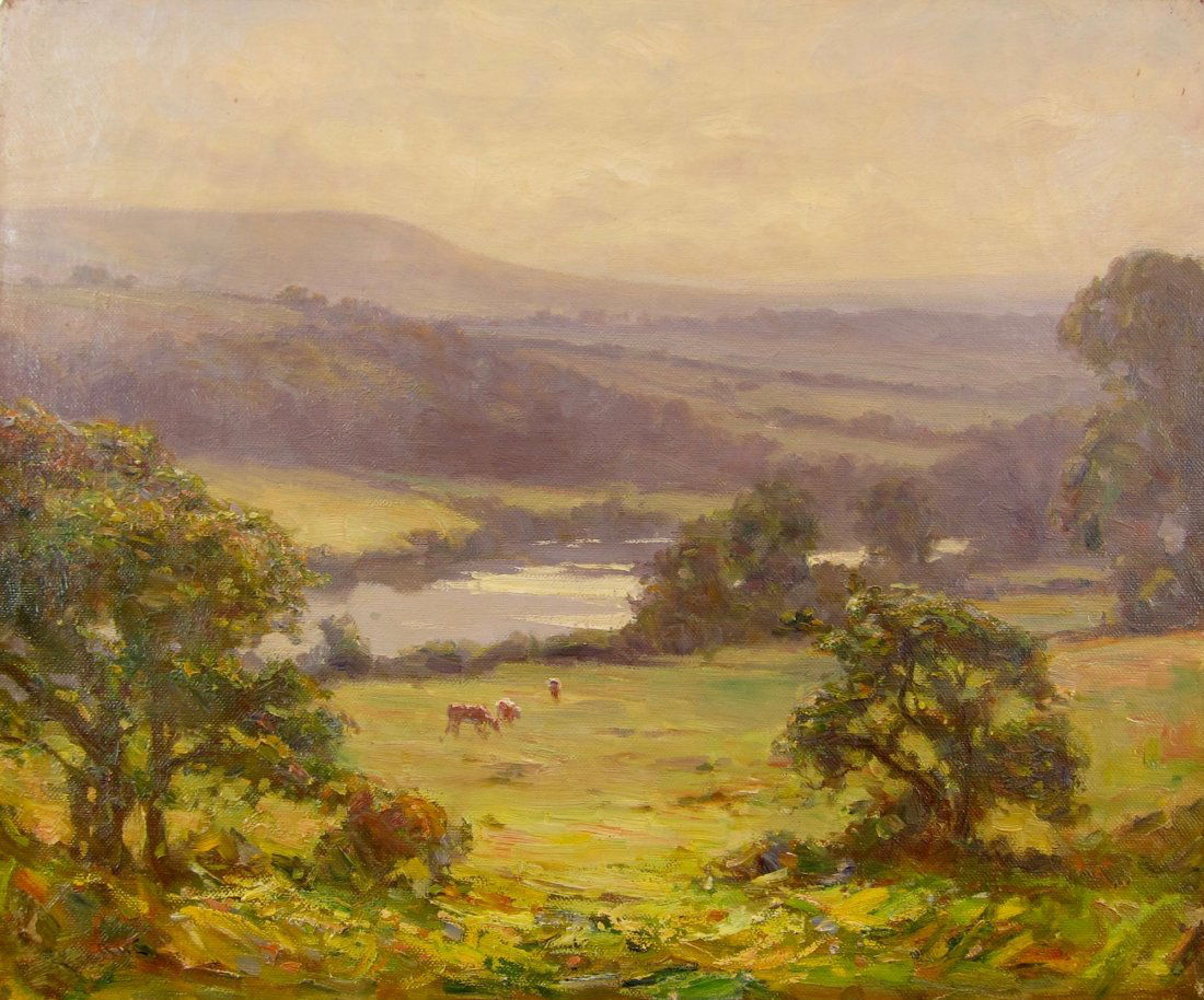 Pastoral scene with cows (1 of 5)