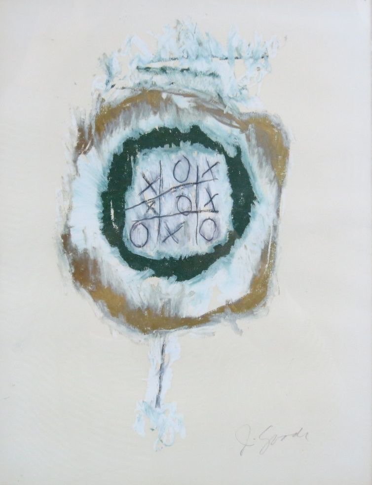 Joe Goode, California, pop art mixed media (1 of 3)