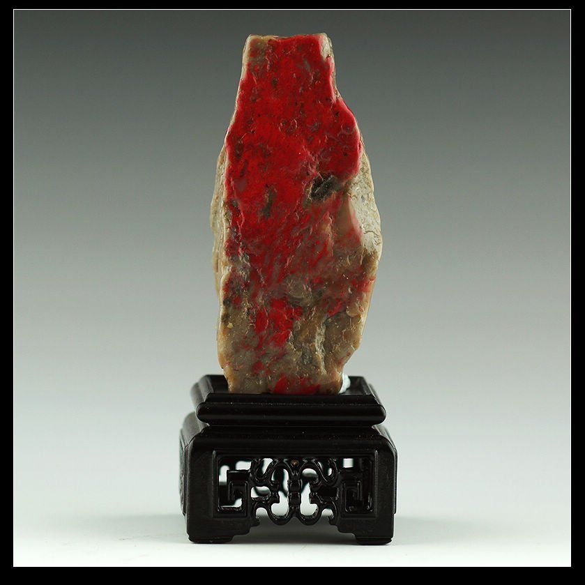 CHINESE CHANGHUA BLOODSTONE ORNAMENT (1 of 3)