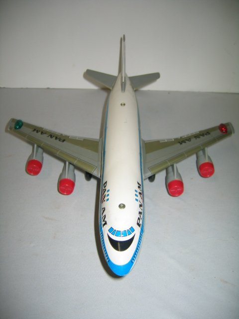 BOEING 747 PAN AM JUMBO JET PLANE W/ BOX - 2