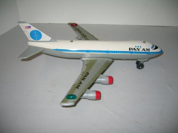 BOEING 747 PAN AM JUMBO JET PLANE W/ BOX - 3