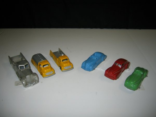 6 TOOTSIE TOY CARS