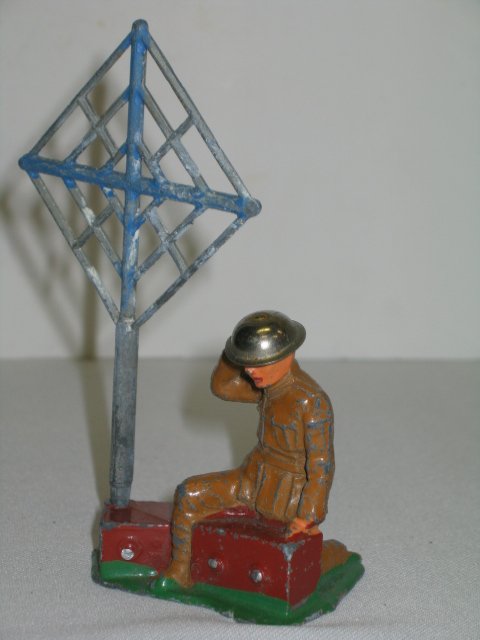 BARCLAY LEAD TOY SOLDIERS, 2 TOTAL - 2