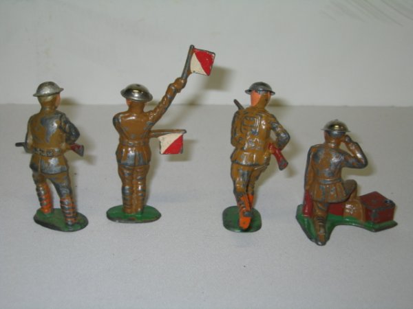 BARCLAY LEAD TOY SOLDIERS, 4 TOTAL - 2