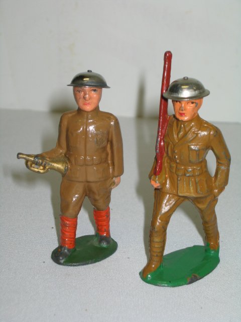 BARCLAY LEAD TOY SOLDIERS, 4 TOTAL - 3