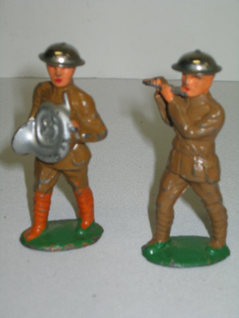 BARCLAY LEAD TOY SOLDIERS, 4 TOTAL - 4