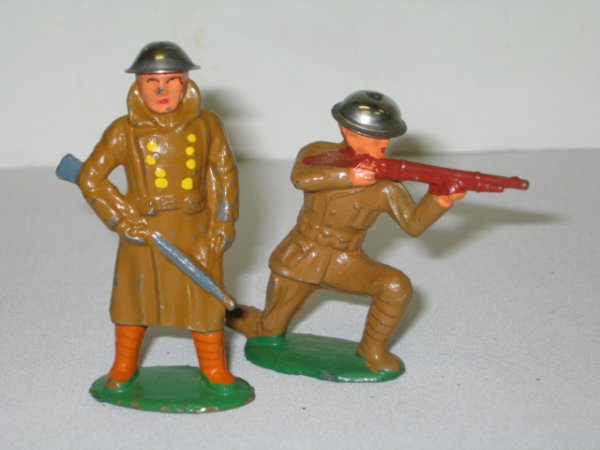 BARCLAY LEAD TOY SOLDIERS, 4 TOTAL - 2