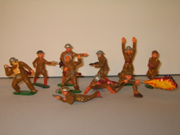 ECCLES BROTHERS, 5 & 10 CORPS LEAD SOLDIERS