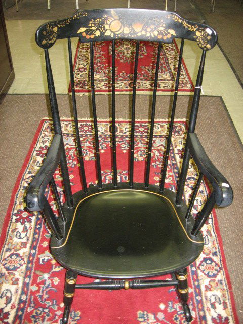 435: NICHOLS & STONE ROCKING CHAIR