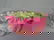 20: PEACH BLOW BRIDE'S BASKET, SATIN FINISH