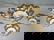 227: 5 PC. NORITAKE/NIPPON NUT SET