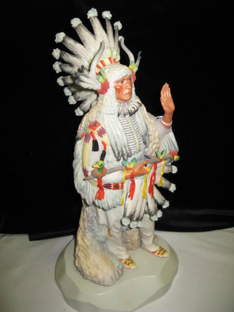 MONUMENTAL CYBIS "GREAT SPIRIT WANKAN TANKA": MONUMENTAL CYBIS "GREAT SPIRIT -WANKAN TANKA". #73 OUT OF 200. APP. 18"H. ORIG. RECEIPT $3500. EC