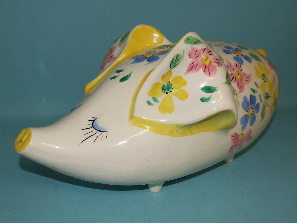 A Large Arthur Wood Piggy Bank Other Pig Money Boxes - 