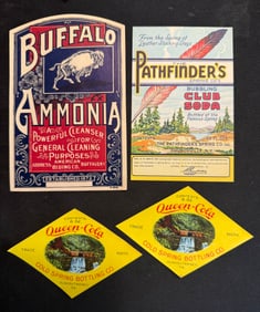 Vintage Advertising Labels