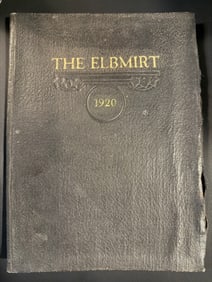 1920 Antique High School Yearbook, "The Elbmirt" Bedford, Kentucky
