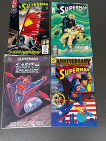 Superman Comics Lot DC, 1980's, Anniversary Issue