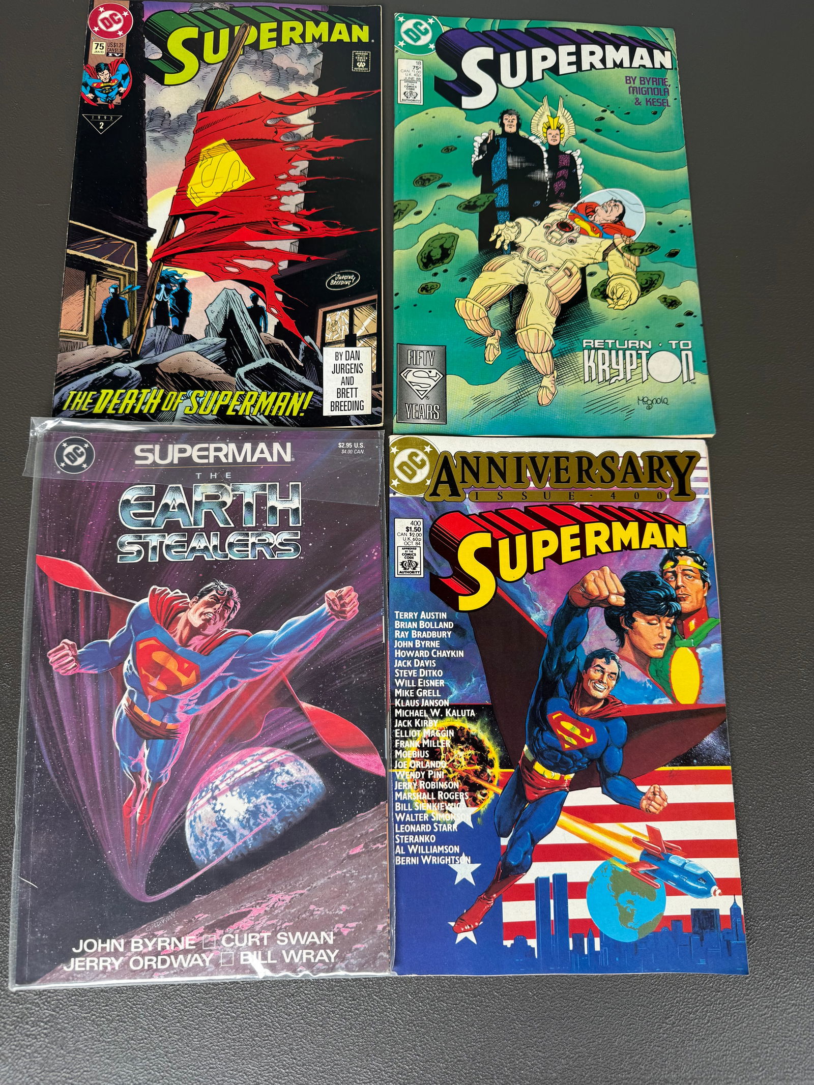 Superman Comics Lot DC, 1980's, Anniversary Issue (1 of 3)