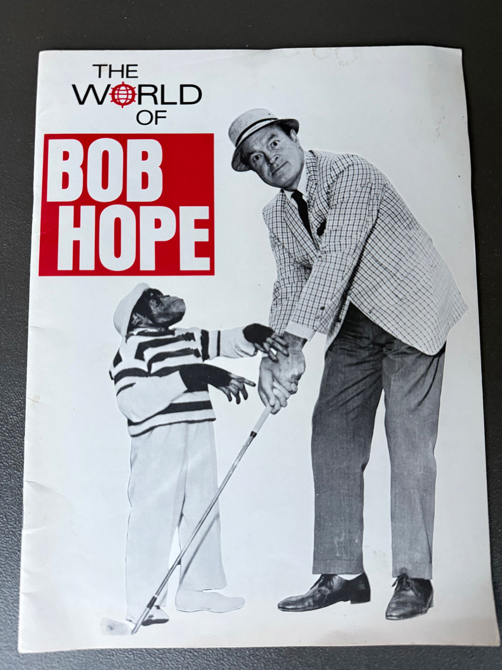 The World of Bob Hope Booklet Biography, Texaco NBC Publication (1 of 4)