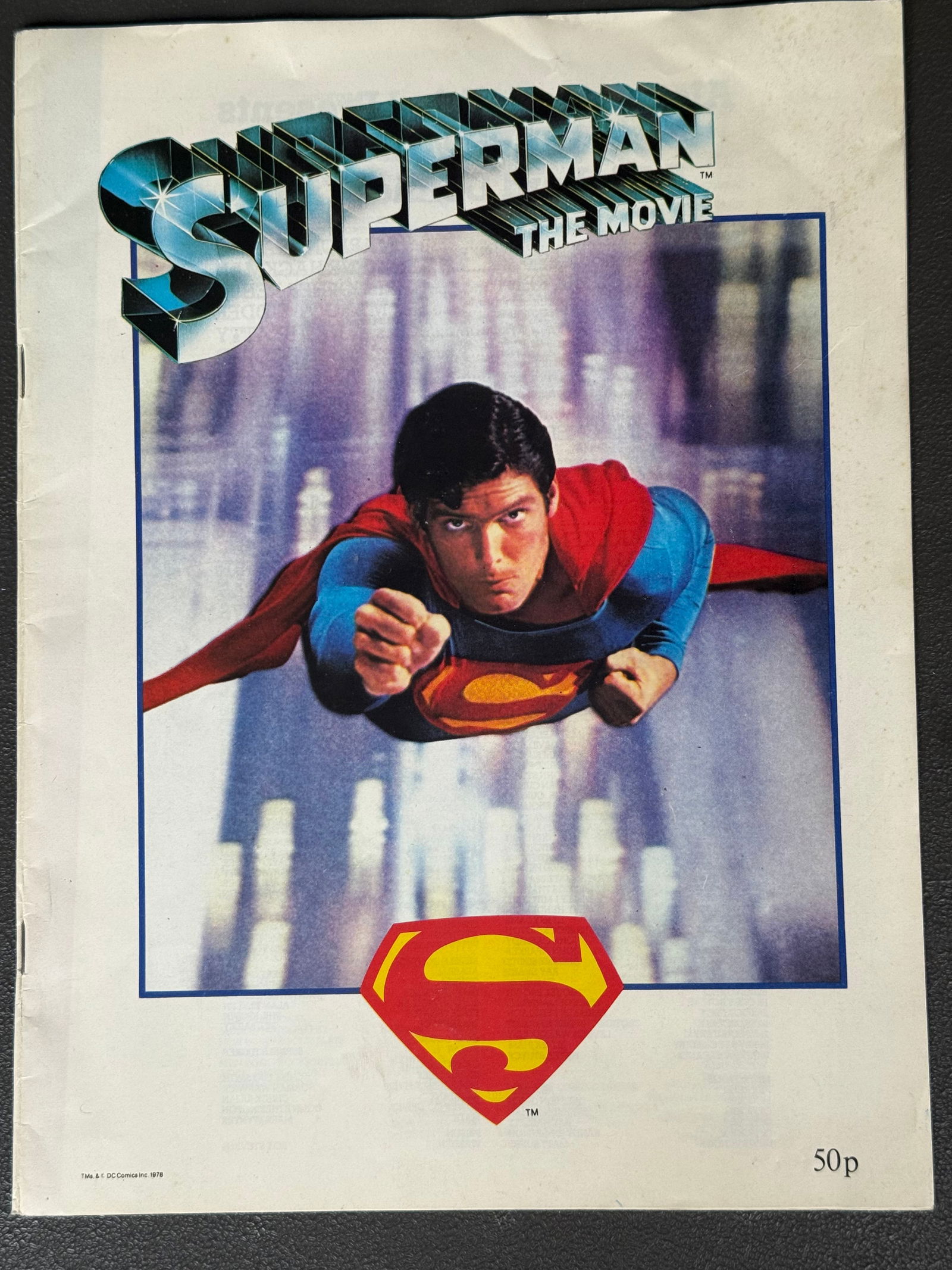Superman: The Movie (1978) – Official DC Comics Souvenir Program (1 of 5)