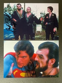 Jack O’Halloran Signed Superman Photos – COA Kryptonian Villain