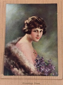 1922 Advertising Calendar – Cook’s Beauty Parlor, Minot, North Dakota