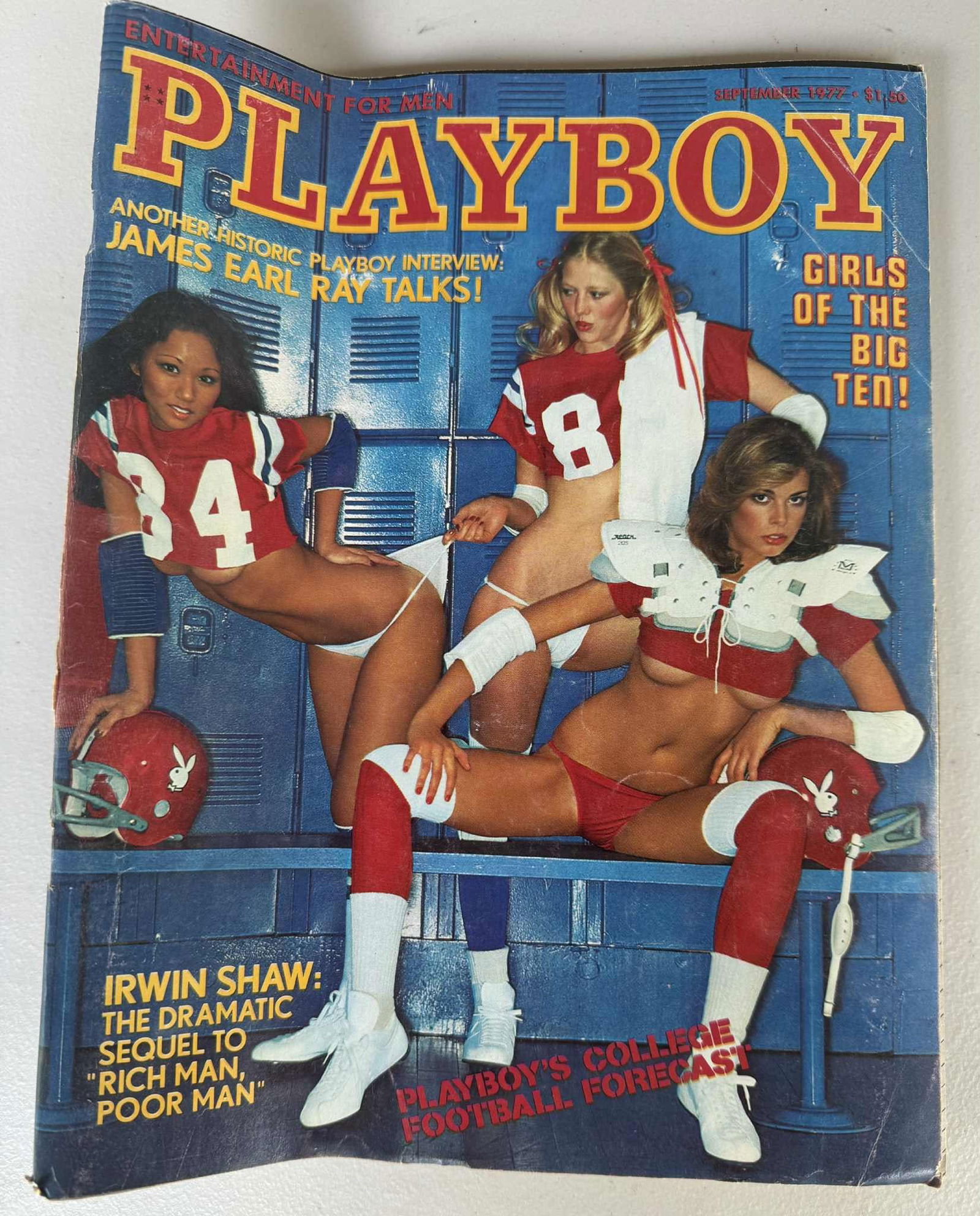 Playboy Magazine, September 1977 Issue, Girls of the Big Ten (1 of 3)