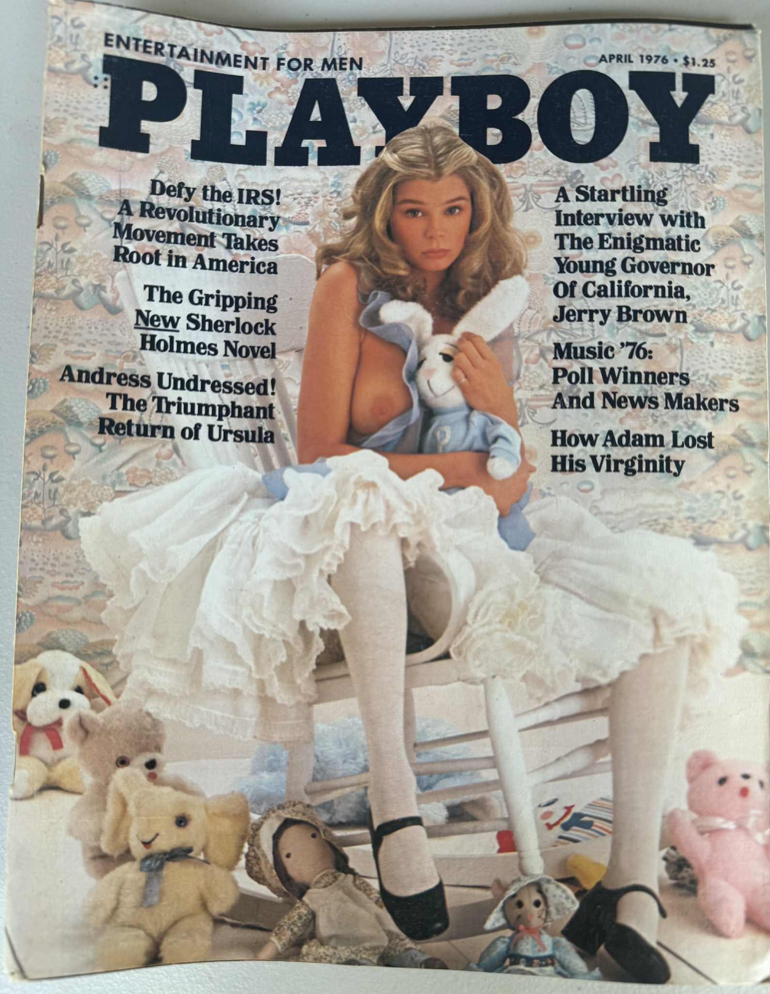Playboy Magazine – April 1976 Issue, Bunny and Lace (1 of 3)