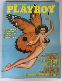 Playboy Magazine – August 1976 Issue, Butterfly Woman