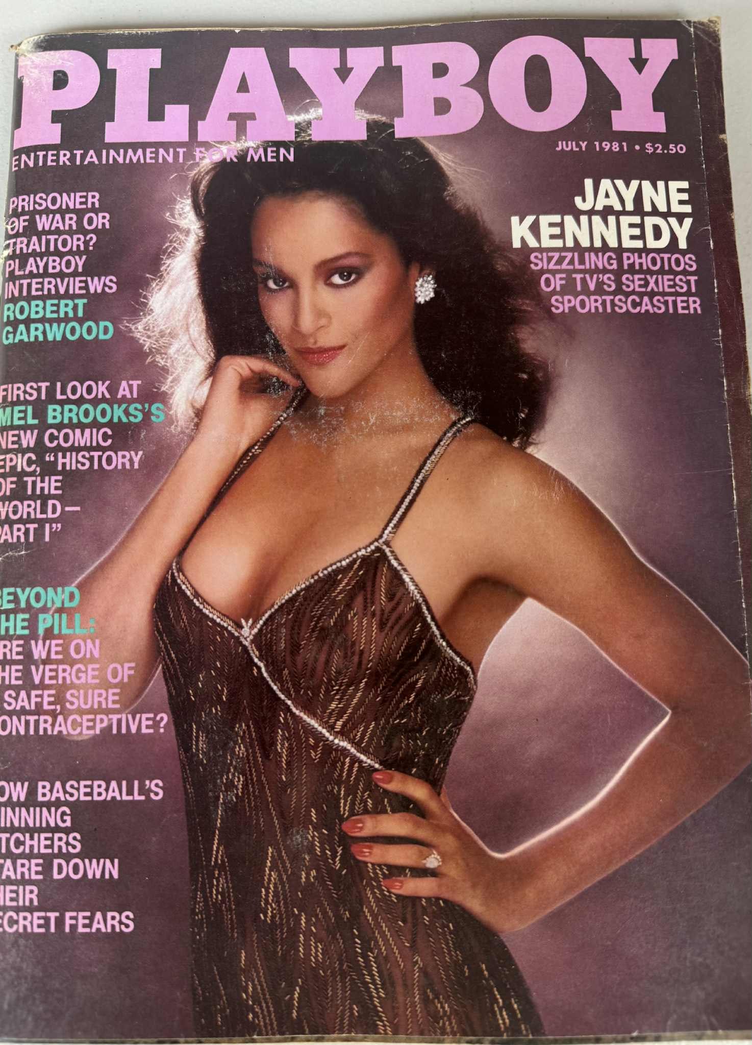 Playboy Magazine – July 1981 Jayne Kennedy Issue (1 of 3)