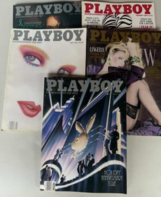 Playboy Magazine Collection — 5 Issues (February–May & December 1988) Vanity