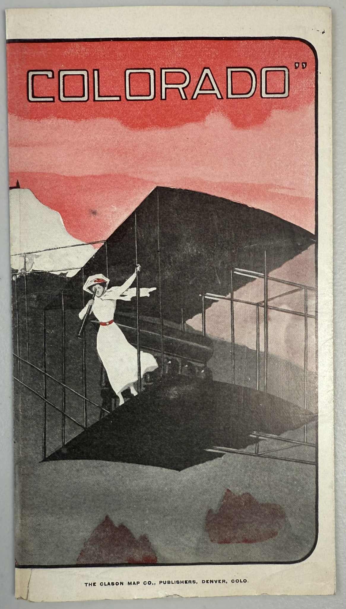 Seeing Colorado Sightseeing Colorado Springs and Manitou — The Garden of the Gods Brochure, c.1912 (1 of 4)