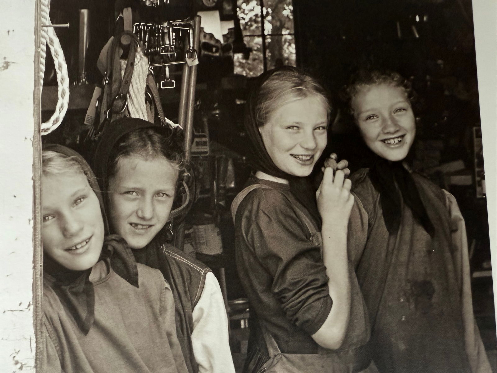 Tom Stoddart (British) "The Girls" Vintage Gelatin Silver Print c1981 (1 of 4)