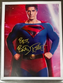 Brandon Routh Signed Superman Returns 8x10 Photo – JSA (Spence) LOA/COA