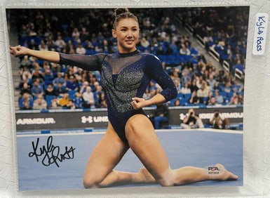 Kyla Ross Gymnast Signed 8x10 Gymnastics Photo — PSA/DNA Certified