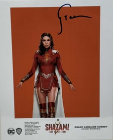 Grace Caroline Currey Signed “Shazam! Fury of the Gods” 8x10 Photo — COA