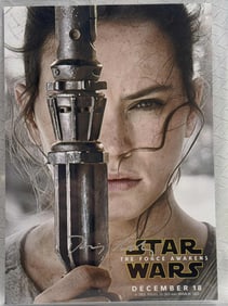 Daisy Ridley Signed “Star Wars: The Force Awakens” 8x10 Photo — COA
